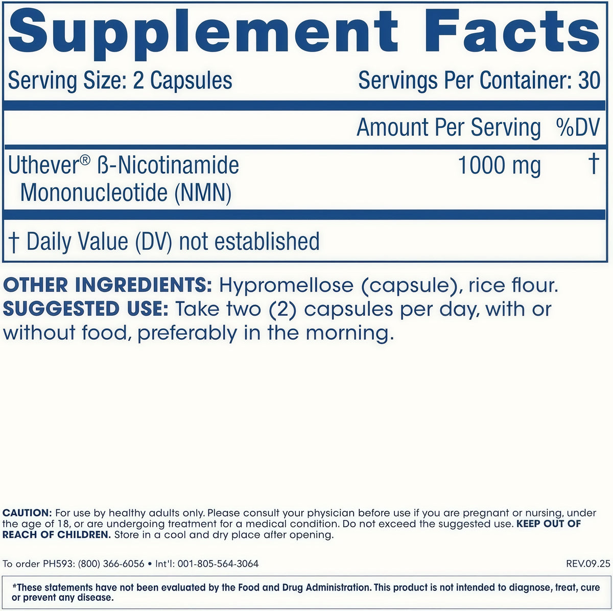 ProHealth NMN Pro 1000 (60 Capsules) Clinically Studied Uthever NMN. NAD+ Precursor for Cellular Energy, Mitochondrial Support & Healthy Aging. USA Manufactured, Triple Lab-Tested